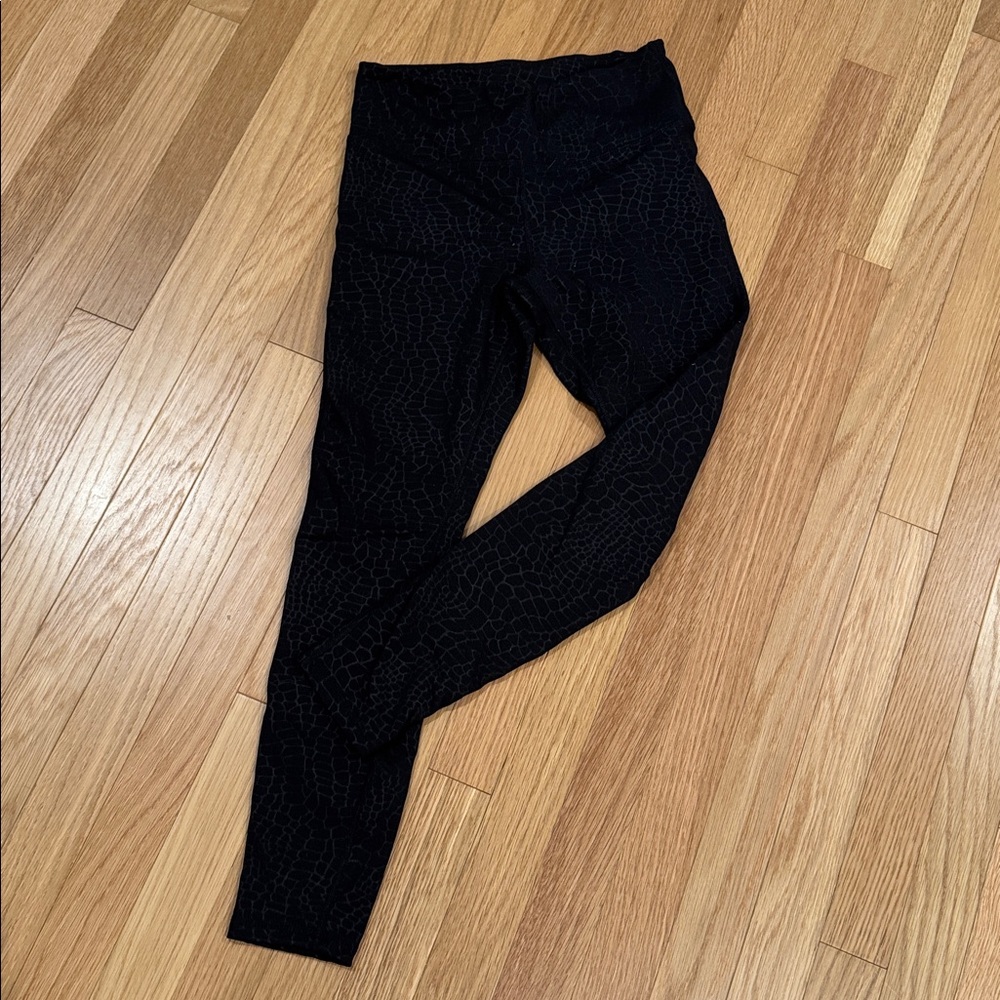 Juicy Couture Black Textured Sport Leggings